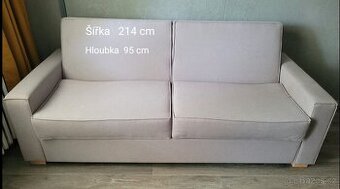 Rozkládací sedačka spací