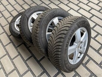 org. ALU zimní kola VW Golf - R15, pneumatiky 195/65 R15