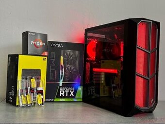 VÝKONNÝ HERNÍ PC R5 5600X/32GB RAM/RTX 3090/1TB SSD