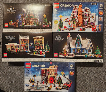 LEGO Winter Village 10263, 10308, 10293, 10275, 10267