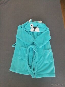 župan z jemného fleece vel. 98-104