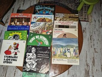 Vinyl LP české pohádky + klasická hudba