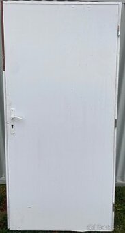 Interiérové dveře P 90 bílé starší  - Levně