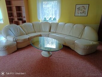 Prodám koženou sedací soupravu