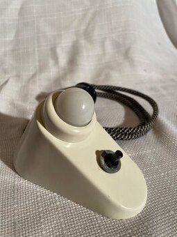 retro bakelitová lampička