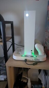 Xbox series s 512gb + 512gb karta 2x joypad - 1