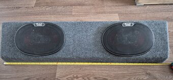 Uzavřená ozvučnice Basser PGD s MacAudioAPM FIRE 69.3+ZESIK