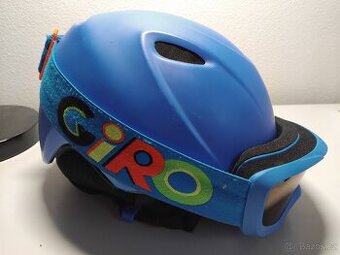 Lyžařská helma+brýle