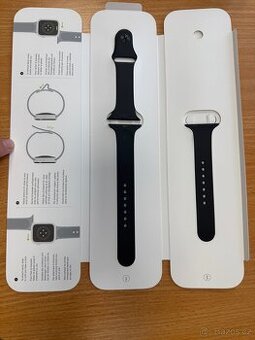 Nový  Originální silikonový řemínek pro Apple Watch 44