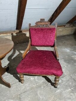 Starožitné křeslo 2 ks