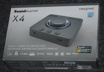 Creative Sound Blaster X4 externí Hi-res 7.1 USB DAC, nová