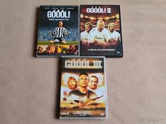 GÓÓÓL 1-3 (komplet 3 DVD, CZ dabing) Kuno Becker