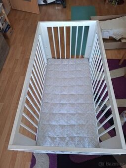 Postýlka sifie bílá 120×60