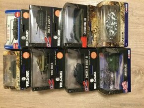 Kovové modely tanků