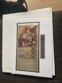 Stříbrná replika 1000 DM – Skvělý kousek do sbírky