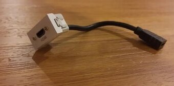 Schneider Electric Unica zásuvka HDMI polar