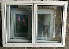 180x132 bílé použité okno - 1