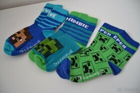 Ponožky Minecraft 27/30 - 1