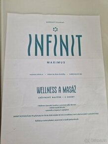 Vstup do Infinit Maximus wellness a masáž pro dvě osoby