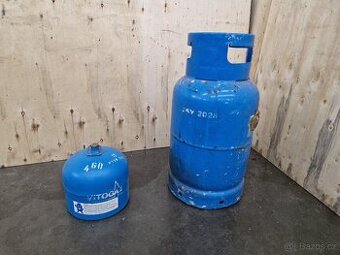Prodám bombu na plyn 2 kg, 10 kg