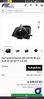 Sportovní sání golf/Octavia/Audi/seat