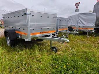 Nový přívěsný vozík Temared eco 750kg