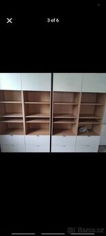 Ikea Besta obývací stěna +knihovny