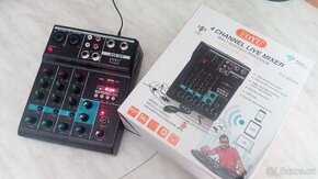 Mini mixpult Foyu FO-M004 s BT - 1