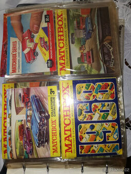katalogy Matchbox od roku 1959do roku 2000