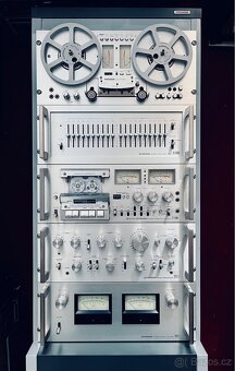 PIONEER RACK - komplet - s tape deckem anebo ekvalizérem