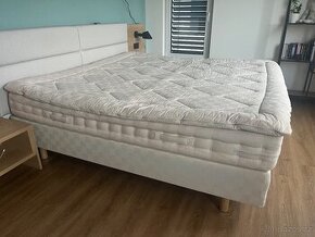 Hästens Aurora matrace + topper 200x200 cm - 1