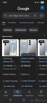 Vyměním samsung s25 za iphone pište whatsapp