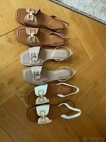 Troje nové sandály zn.Aldo vel 41 za 1500 Kč