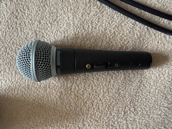 Vokální dynamický mikrofon Shure SM58 SE