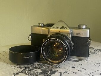 Minolta SR-1 + Minolta Auto Rokkor-PF 55mm f/1.8 + sluneční