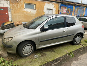 Prodám Peugeot 206 1,4 HDI na díly bez TP