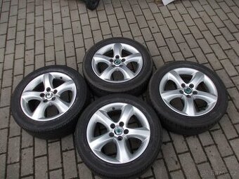 5x100 R15 orig ŠKODA s PNEU 195/55R15