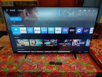 TV Philips LED SMART,139 cm 4K,wifi