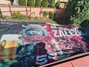 Plachta reklamní, zakrývací