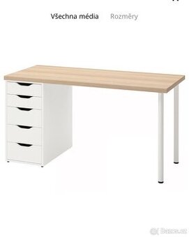 Stůl IKEA 140cm