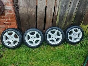 Alu kola+pneumatiky Peugeot 106