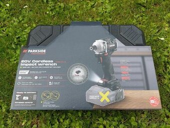 Nový AKU 1/4″ Rázový utahovák Parkside PDSSAP 20-Li D3