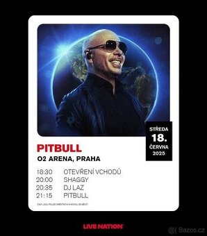 ❗❗PITBULL 18.6. PRAHA ❗❗