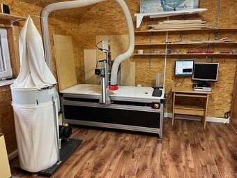 CNC frézka KOMPAS F1500 2,2kW + odsávání a příslušens