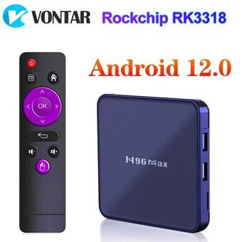 H96 MAX V12 Smart TV Box Android 12 4GB 64GB