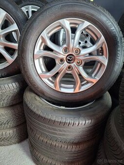 Alu kola original Mazda, R16 + letní pneu 215/60 R16