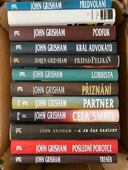 Soubor 12ks knih: John Grisham