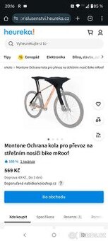 Montone Ochrana kola pro převoz na střešním nosiči bike mRoo