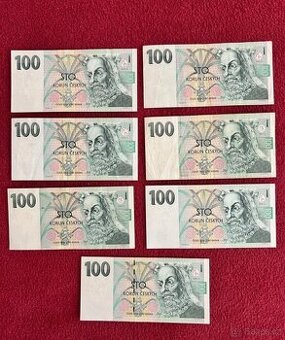 100 kč rok 1995,1997