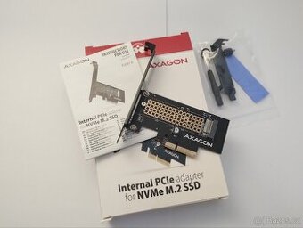 Axagon NVME M.2 SSD to PCIe adaptér PCEM2-N